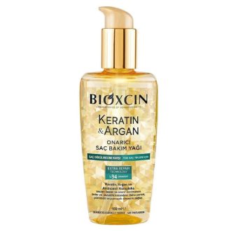 روغن ترمیم کننده،مراقبت کننده و ضد ریزش کراتین و آرگان بیوکسین Bioxcin حجم ۱۵۰ میل