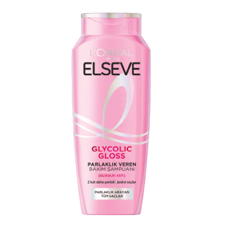 شامپو لورال Loreal ترمیم کننده و درخشان کننده مو مدل Glycolic Gloss حجم 300 میل