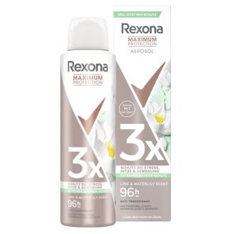 اسپری ضدتعریق رکسونا Rexona مدل Maximum Protection Lime & Water Lily Scent