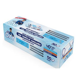 دسته تی و دستمال تی مستر اوکسی ۵۰ عددی