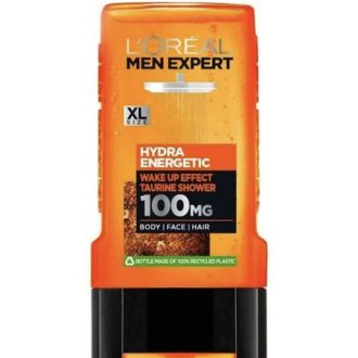 شامپو سر و بدن لورال مدل Hydra Energetic Loreal بدون پارابن حجم 300 میل