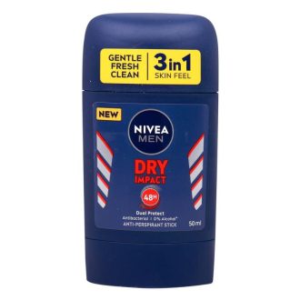 استیک صابونی ضد تعریق مردانه مدل Nivea Dry Impact نیوا 50 ميل