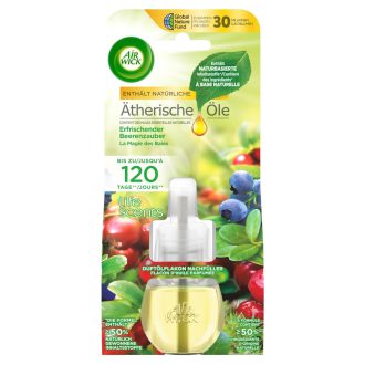 ایرویک Air wick (یدک دستگاه) خوشبو کننده برقی،رایحه میوه بلوبری و کرن بری ماندگاری 120 روزه