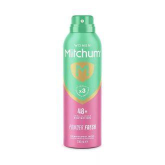 اسپری میچام Mitchum ضد تعریق ۴۸ ساعته بانوان رایحه پودر بچه حجم ۲۰۰ میل