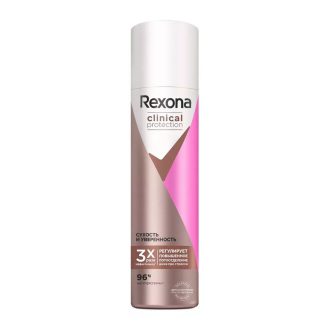 اسپری رکسونا Rexona ضد تعریق ۹۶ ساعته بانوان مدل کلینیکال ر حجم ۷۵ میل