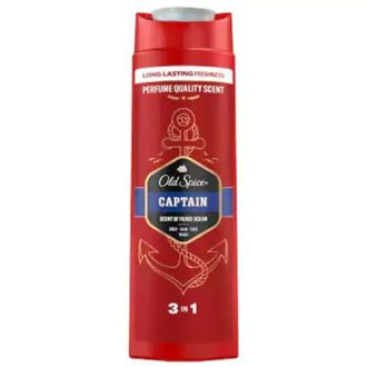 شامپو الد اسپاس سر و بدن ایتالیایی OLD SPICE CAPTAIN با رایحه اقیانوس