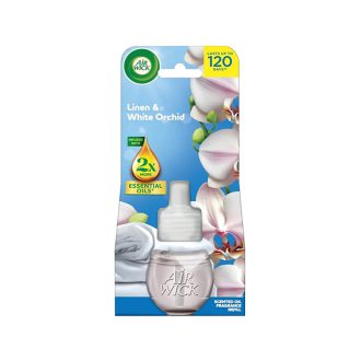 یدک خوشبوکننده برقی ایرویک Air Wick مدل Linen & White Orchid