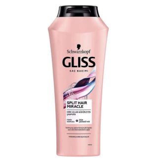 شامپو گلیس صورتی /shampoo split hair miracle