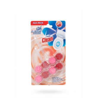 بوگیر و جرمگیر توالت فرنگی ات هوم کلین 5 در 1 بسته دوقلو8عددی (Duo-Pack)