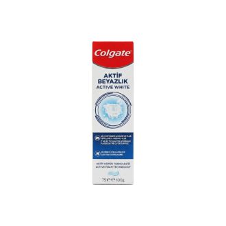 خمیر دندان سفید کننده کلگیت مدل اکتیو وایت (Colgate Active White) حجم ۷۵ میل