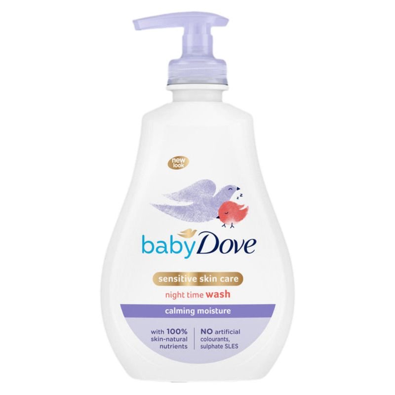 شامپو سر و بدن کودک هلندی داو Dove Baby Calming Moisture ضد حساسیت 400 میل