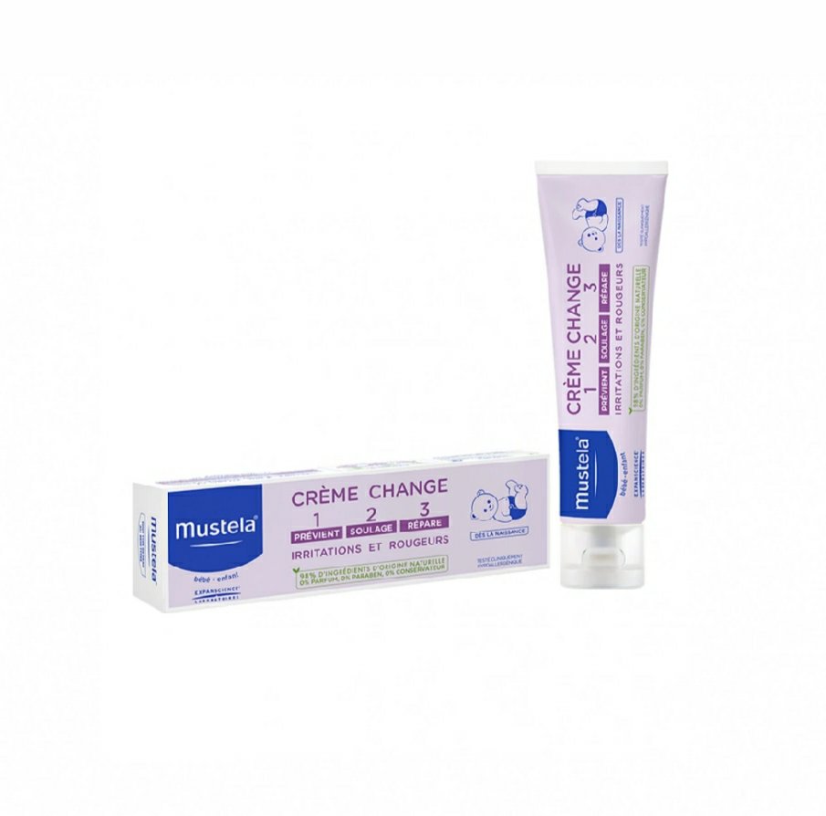 کرم سوختگی ماستلا Mustela ترمیم کننده و محافظ پای کودکان حجم ۵۰ میل